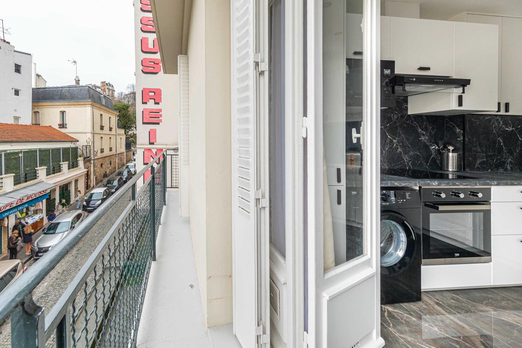 Bright & Charming Apartment - 1Br-4P - Montmartre Parigi Esterno foto